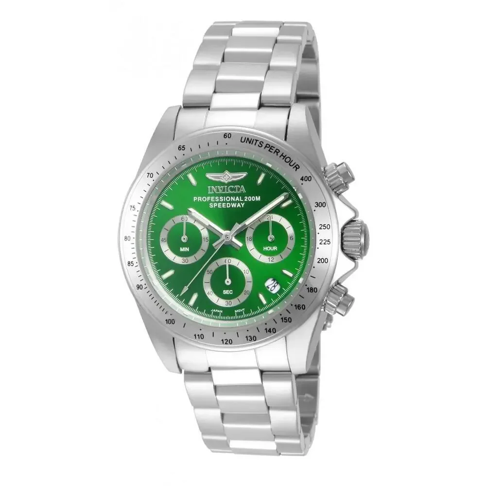 NWT Invicta 14384 Speedway | Chronograph | Green | Men's Watch